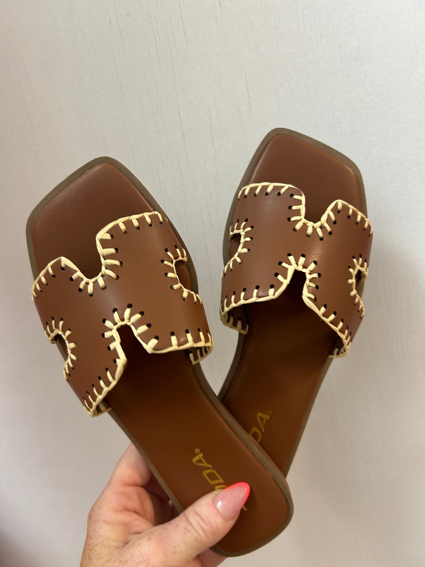 Not Your Basic Tan Sandals