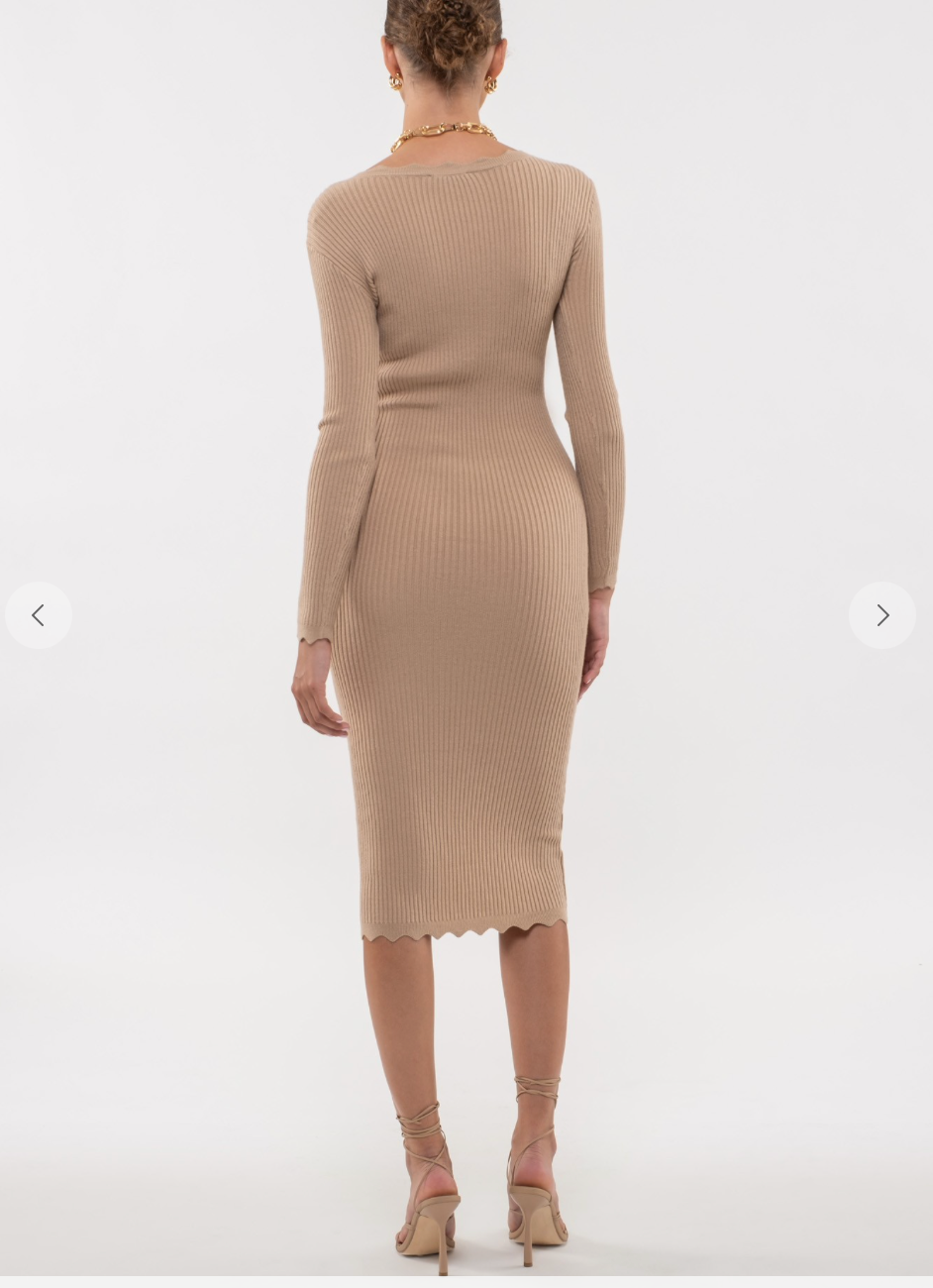 Main Event Midi Dress