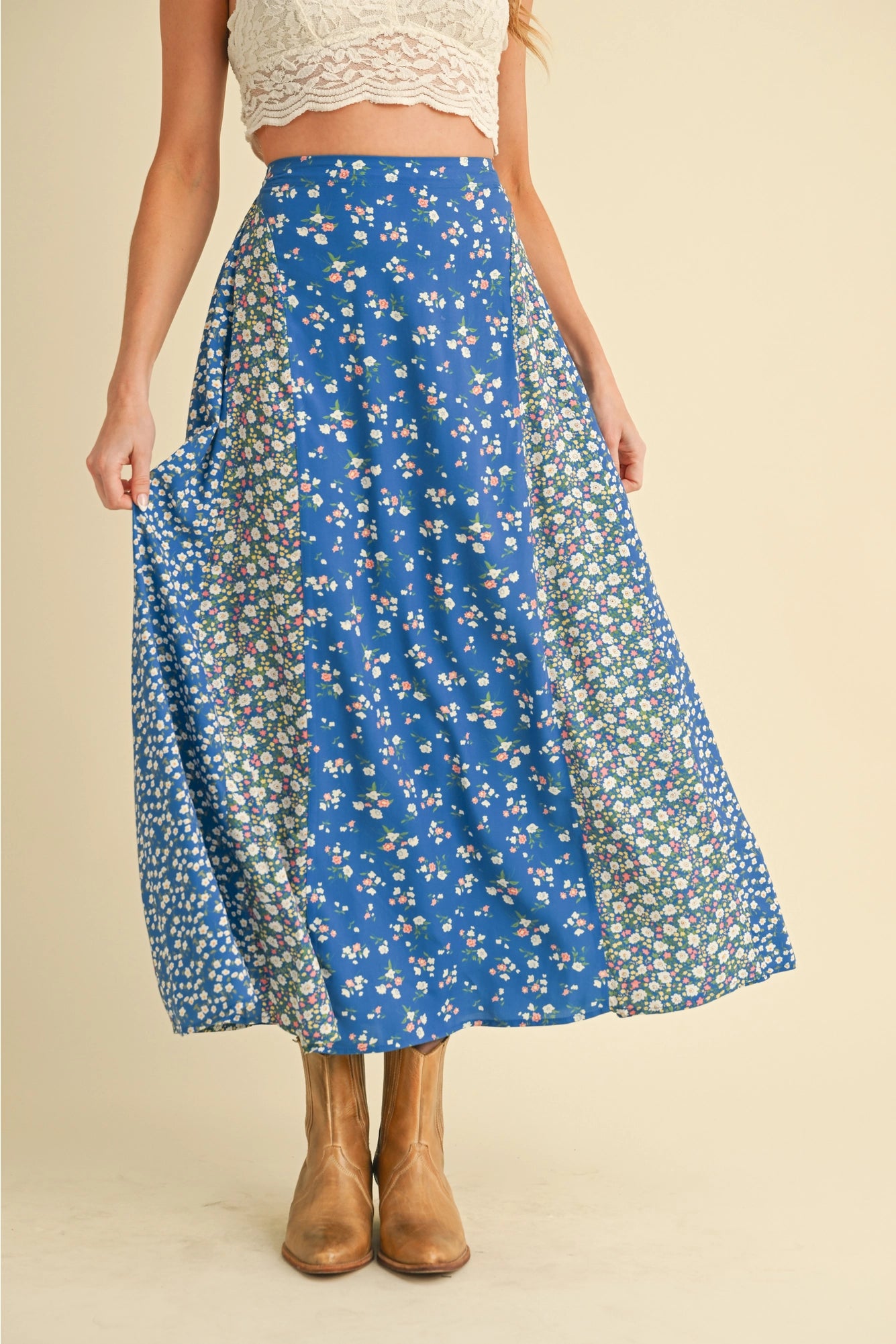 Shayla Floral Maxi Skirt