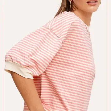 The Bay Stripped Top