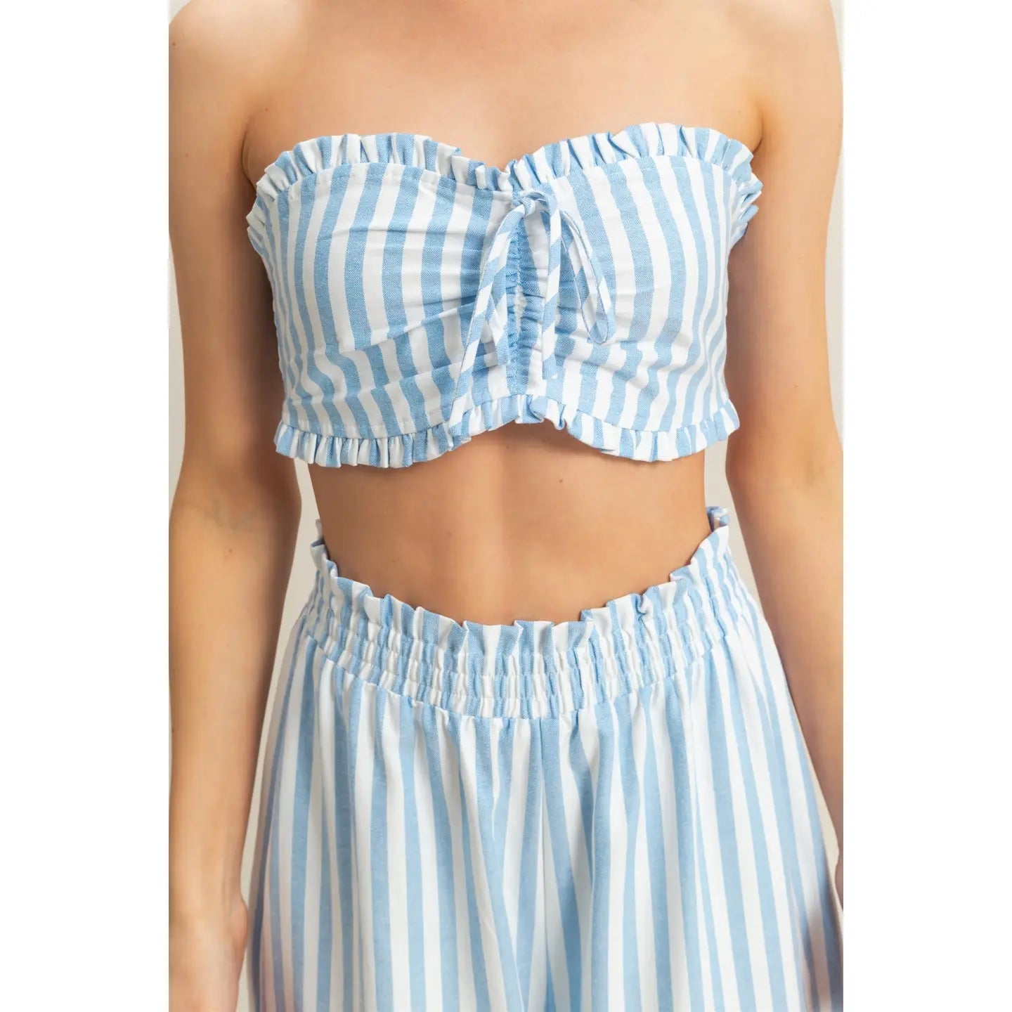 Sawyer Stripped Blue Set