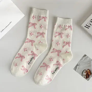 Bow Crew Socks