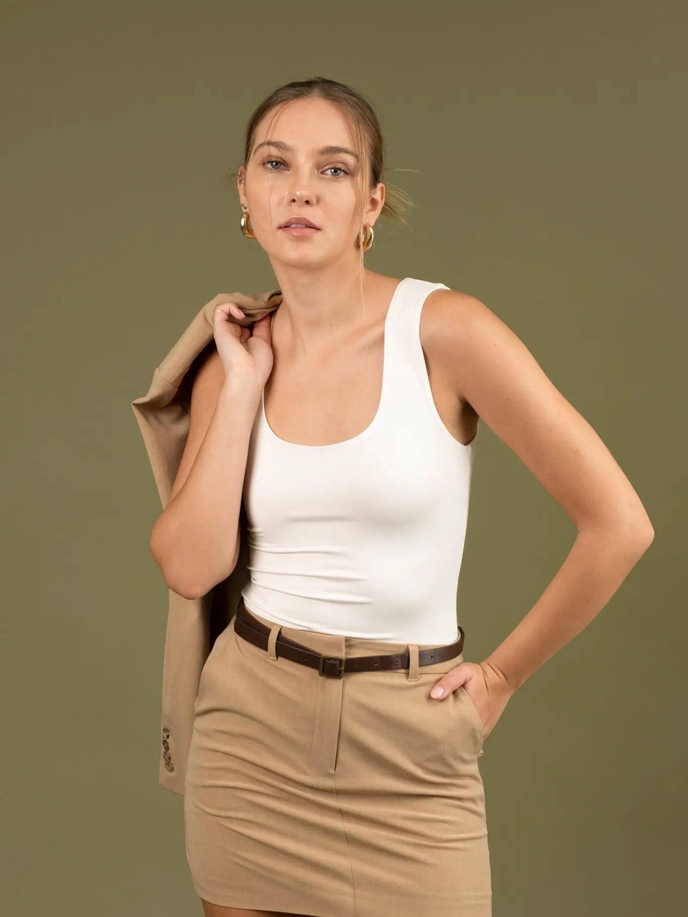 Annie Cream Tank