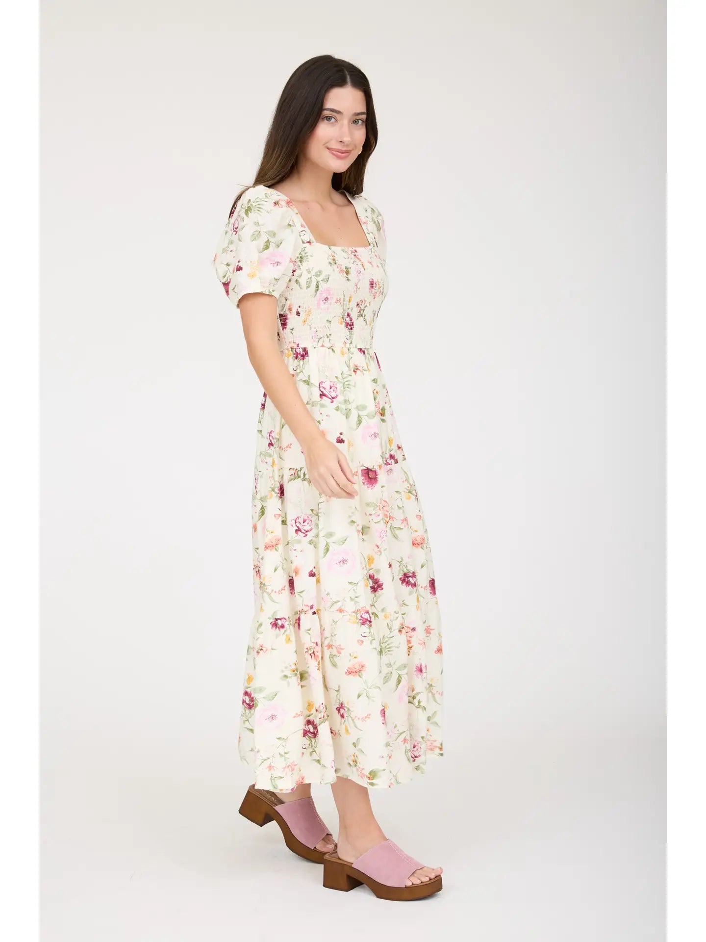 Fiona Floral Maxi Dress