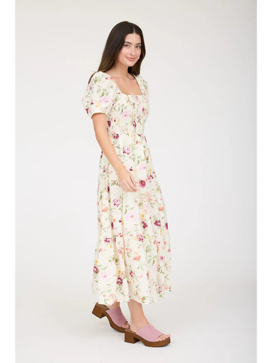 Fiona Floral Maxi Dress