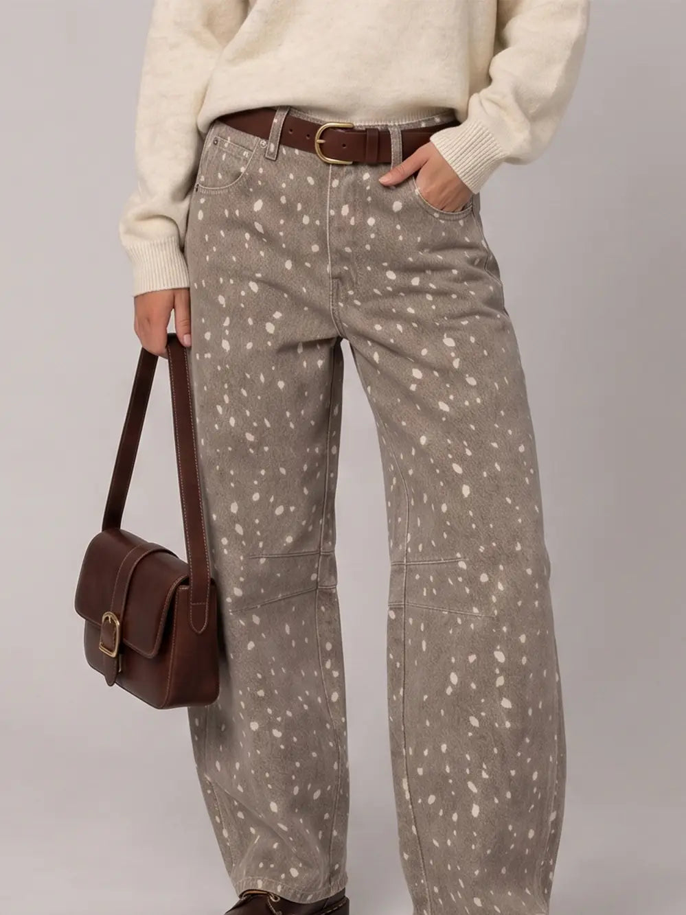 Mocha Muse Spot Jeans