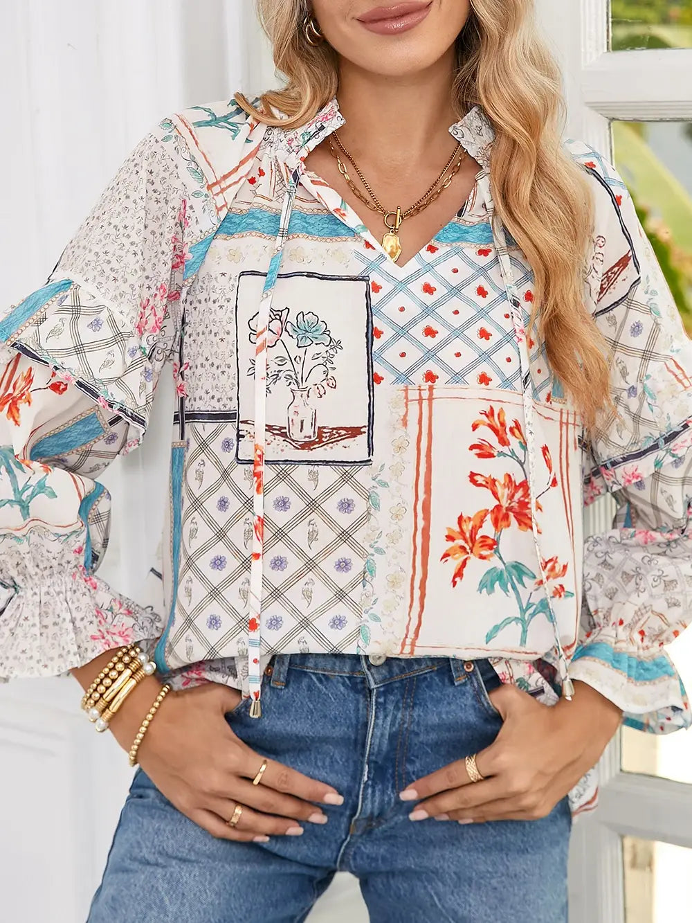 Tuscon Peplum Top