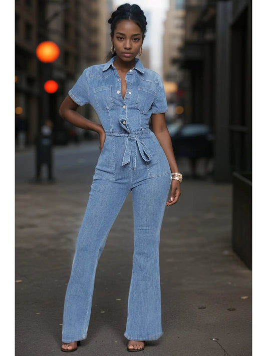 Skyline Denim Jumpsuit