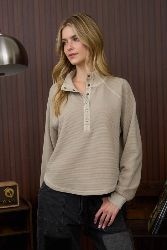 Lizzie Mock Neck Sweater
