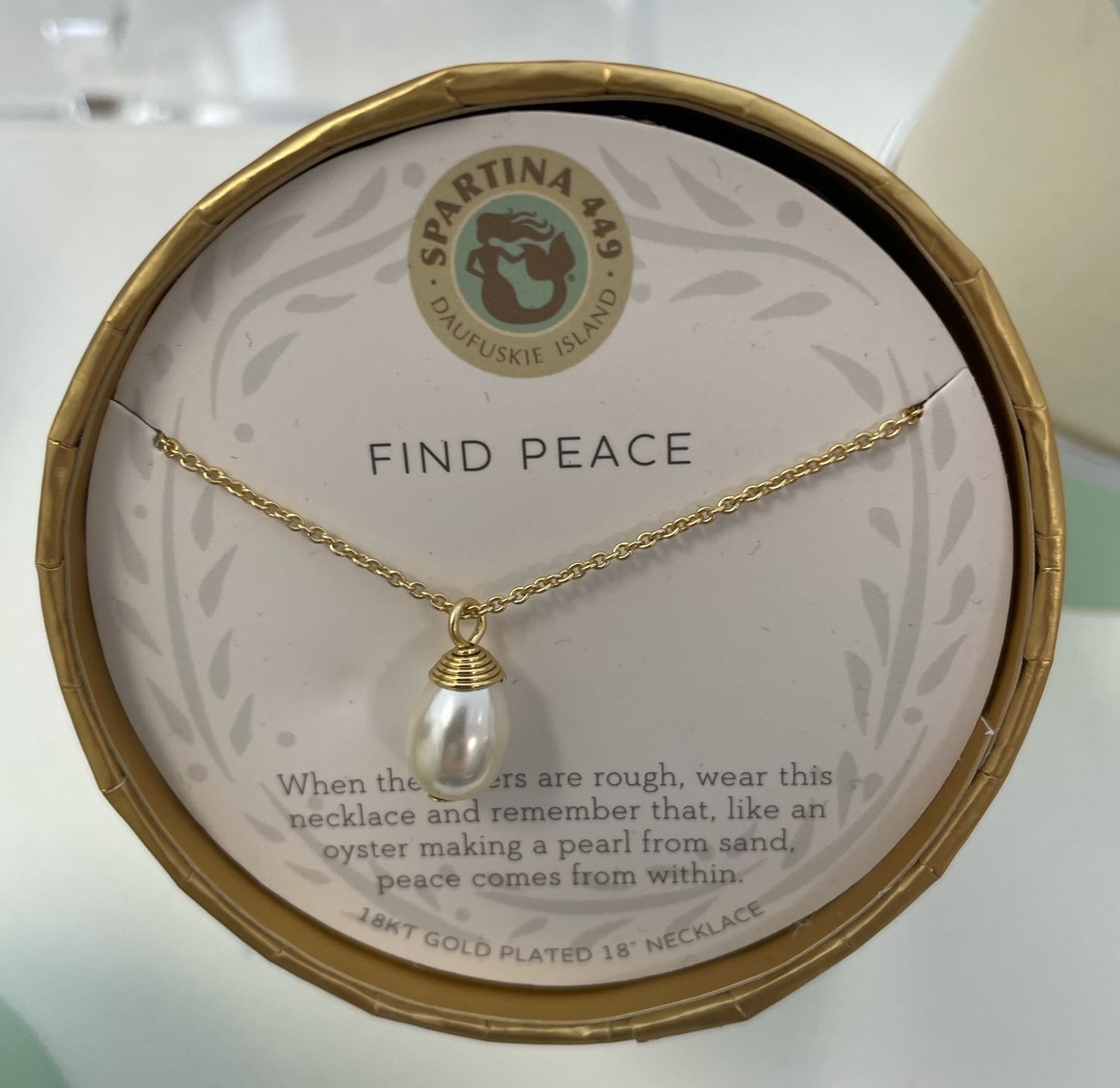 SLV Necklace Find Peace