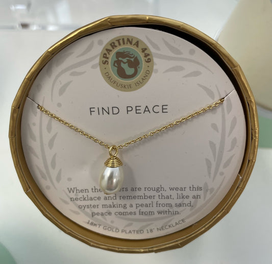 SLV Necklace Find Peace